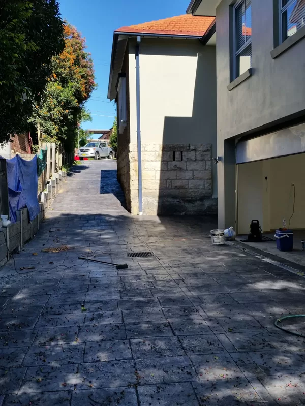 Completed Driveway
