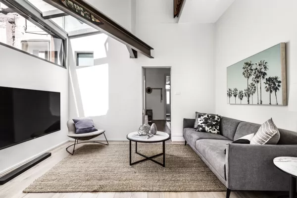 New Living Area with Skylight