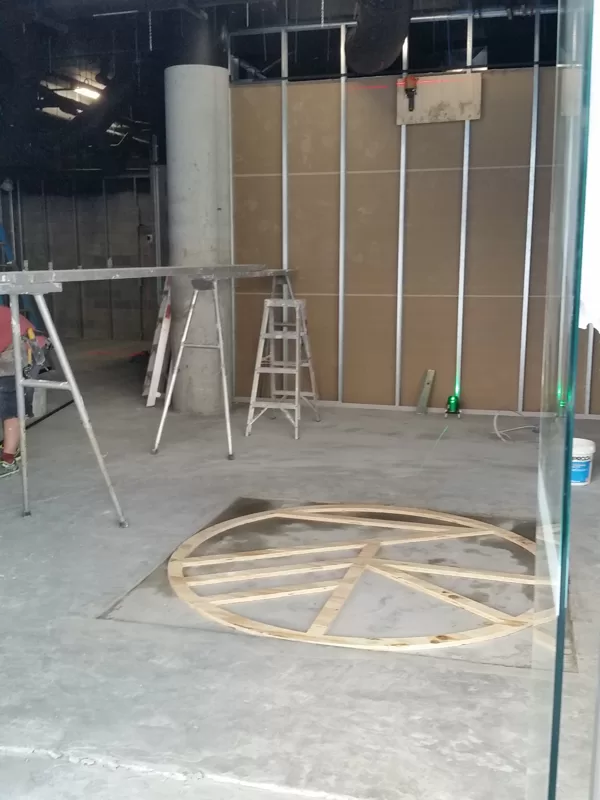 During Construction: Custom Flooring